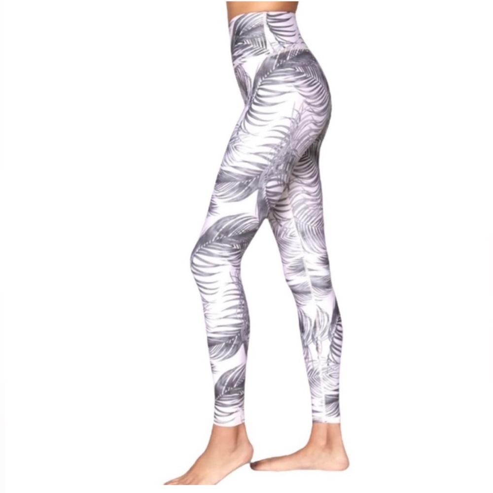 Spiritual Gangster Intent 7/8 High Waist Leggings in Palm NWOT (S) - Picture 3 of 12